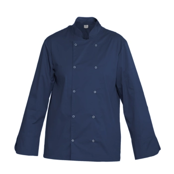 Zestaw kucharza elastyczna bluza na napy i spodnie granatowe roz. 3XL
